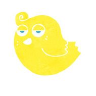 Cartoon Bird N489