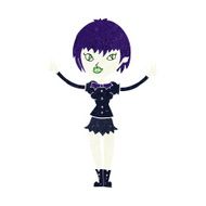 Cartoon Vampire Girl N282