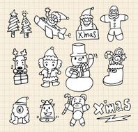 Christmas Doodle N7