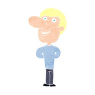 cartoon happy man N567