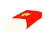 Cartoon Pencil Eraser N13