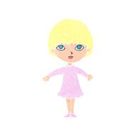 cartoon woman in dress N46