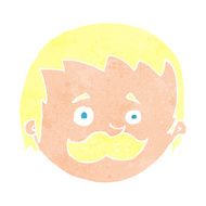 Cartoon Man With Mustache N122