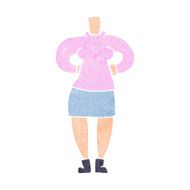 cartoon female body (add photos or mix and match cartoons) N279