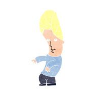 cartoon man with no worries N15