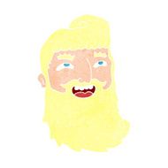 cartoon man with beard laughing N5