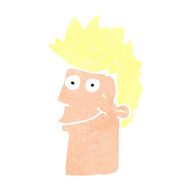 cartoon happy man N573
