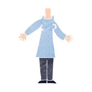 cartoon body (mix and match cartoons or add own photos) N98