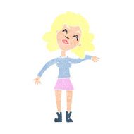 cartoon woman only joking N12
