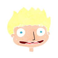 cartoon happy boy N298