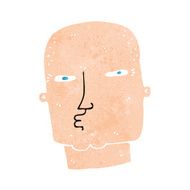 cartoon bald tough guy N24