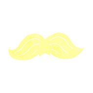 Cartoon Mustache N47