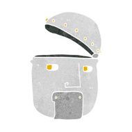 cartoon robot head N94