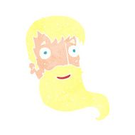 cartoon bearded man N70