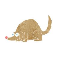 cartoon happy dog N93