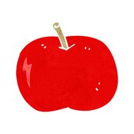 cartoon shiny apple N12