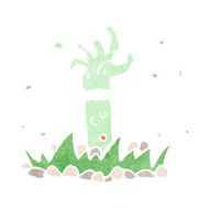 cartoon zombie arm N12