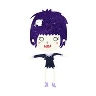 Cartoon Vampire Girl N285