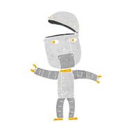 cartoon funny robot N97