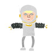 cartoon astronaught N12