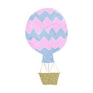 cartoon hot air balloon N22