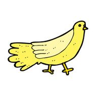 Cartoon Bird N490