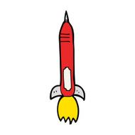 Cartoon Missile N43