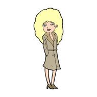 Cartoon Female Spy N39