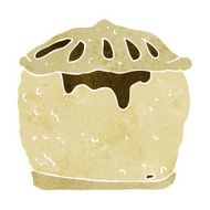 Cartoon Meat Pie N20