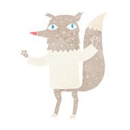 Cartoon Wolf N139