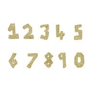 cartoon wooden numbers N13