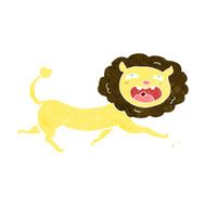 Cartoon Lion N149