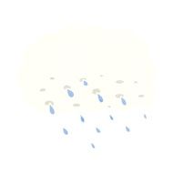Cartoon Rain Cloud N59