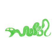 Cartoon Snake N259
