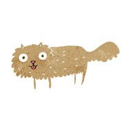 cartoon furry cat N9