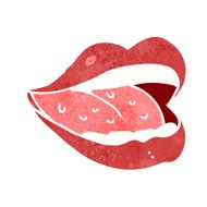 cartoon smiling mouth N3