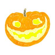 cartoon spooky pumpkin N28
