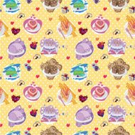 Seamless cake pattern N5