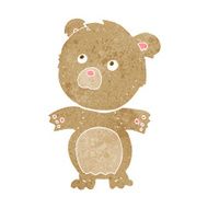 cartoon funny teddy bear N18