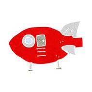 Cartoon Space Rocket N63