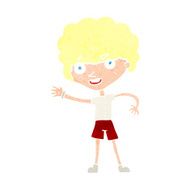 cartoon sporty person N12