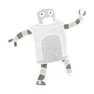 Cartoon Robot N358