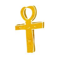 cartoon ankh symbol N12