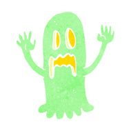 cartoon spooky ghost N124