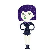 Cartoon Vampire Girl N287