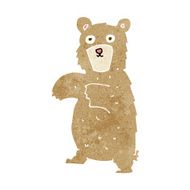 Cartoon Bear N136
