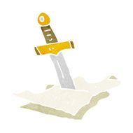 cartoon dagger in maps N8