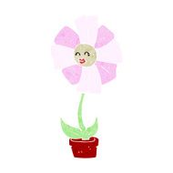 cartoon flower N546