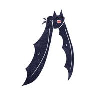 cartoon flying bat N8