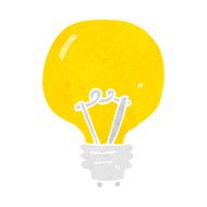 Cartoon Light Bulb N87